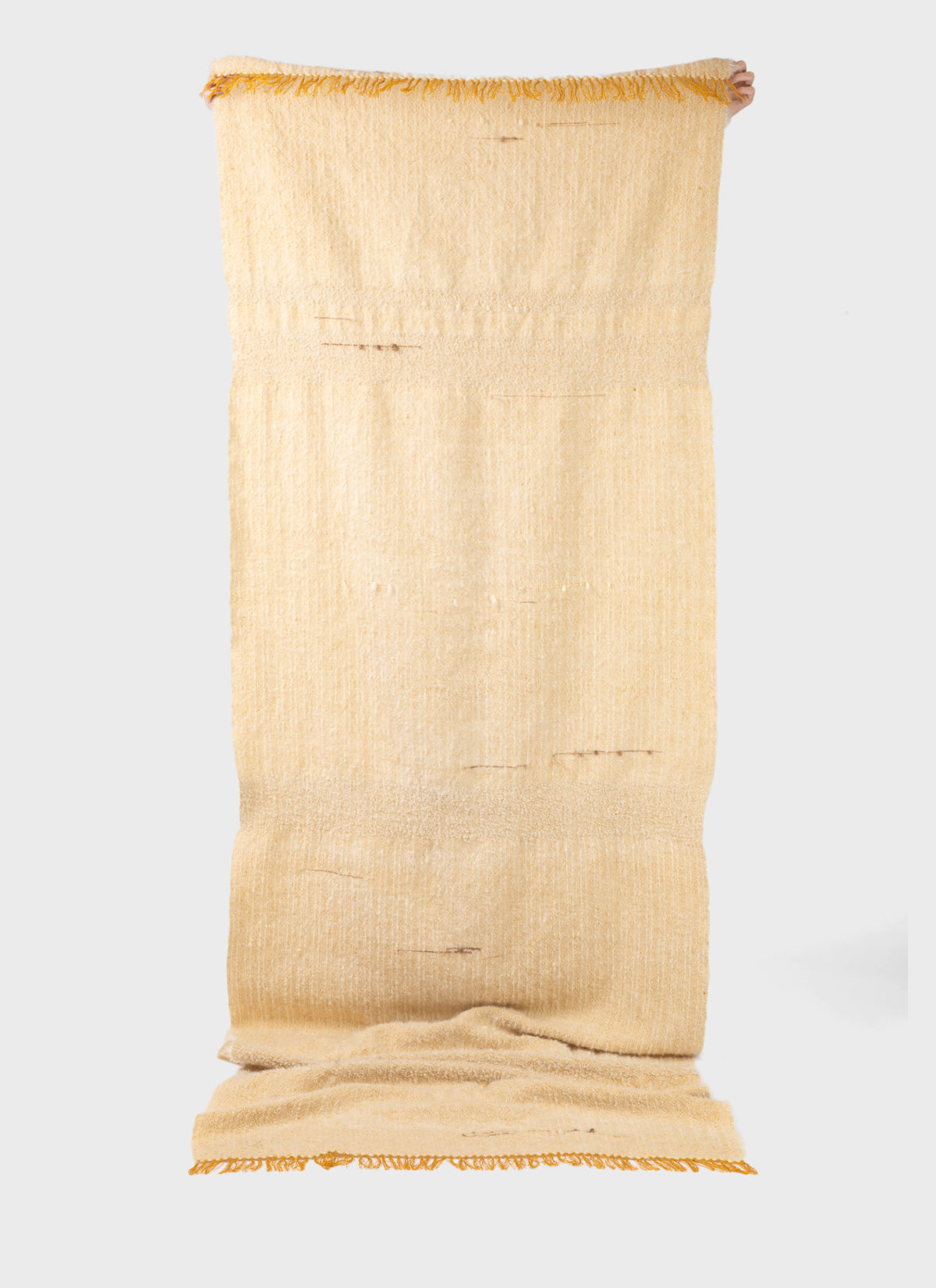 Vija Rhodes Mohair Turmeric Wrap