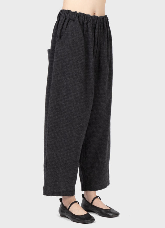 Ichi Antiquités Spring Pants Charcoal