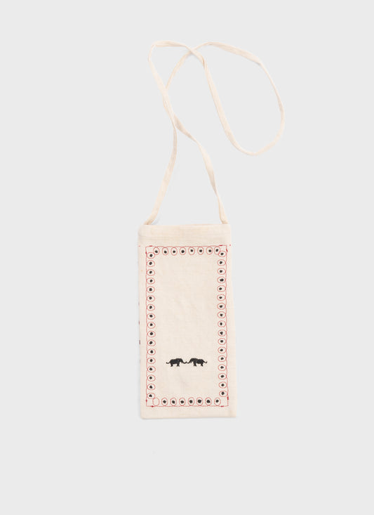 Diane De Clercq Hand Painted Bag