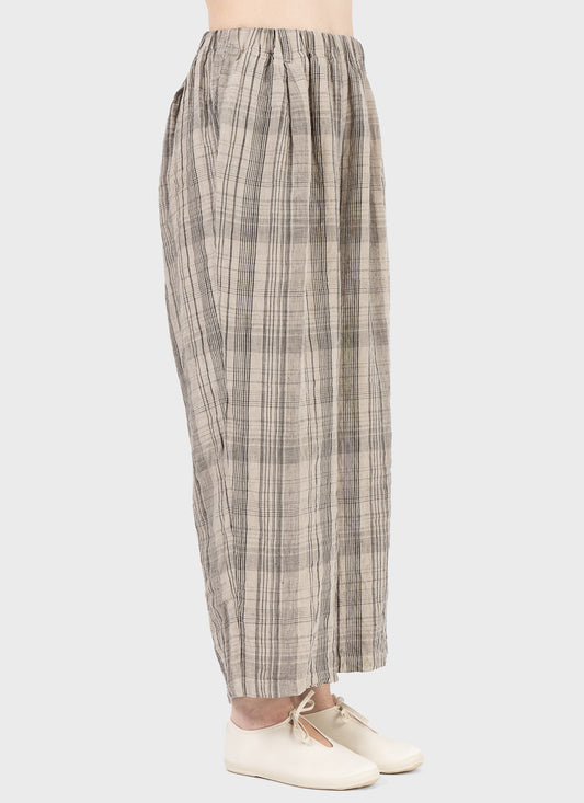 Ichi Antiquités Check Pants
