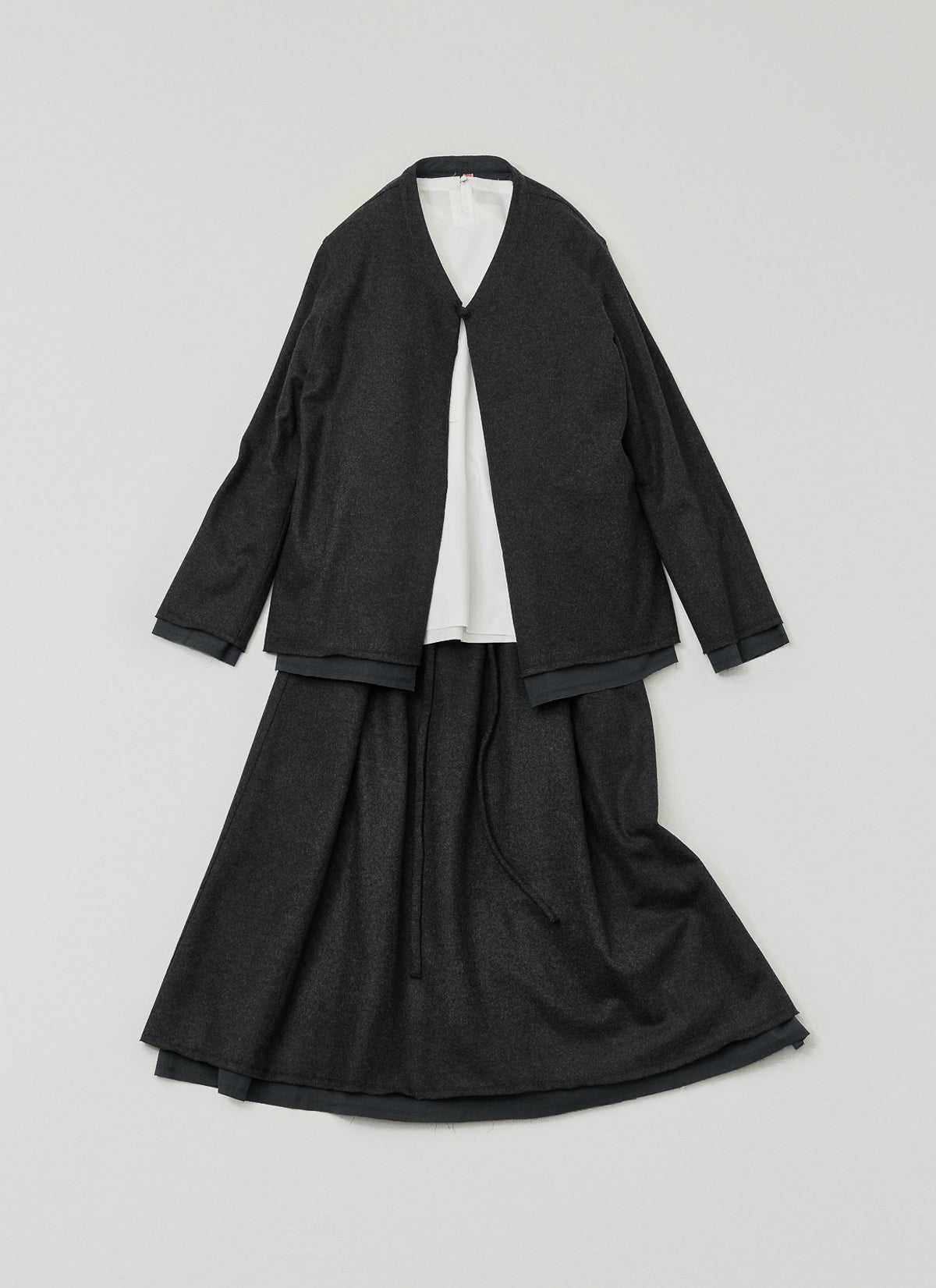 Tahr Layered Knit Skirt
