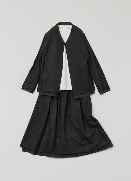 Tahr Layered Knit Skirt
