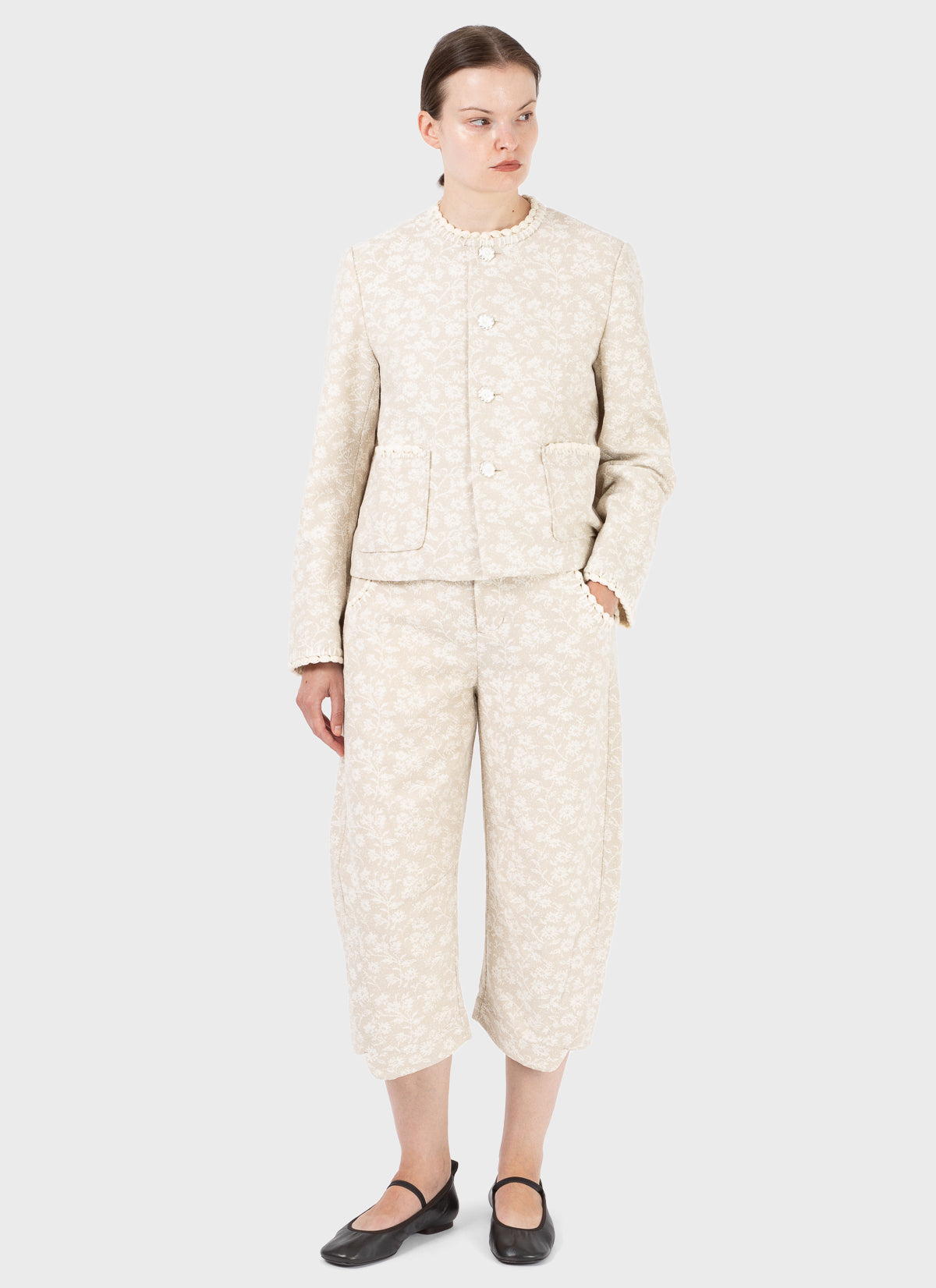 Renli Su Floral Motif Jacket