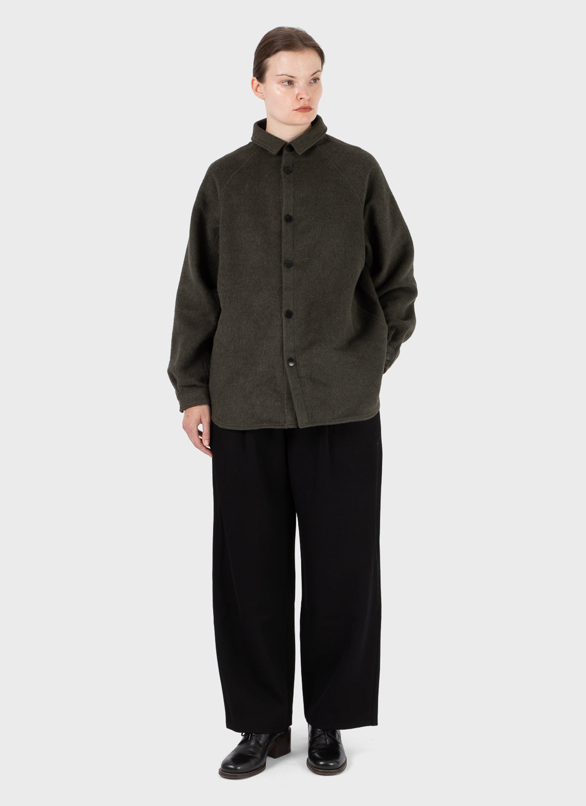 Mittan Raglan Sleeve Shacket