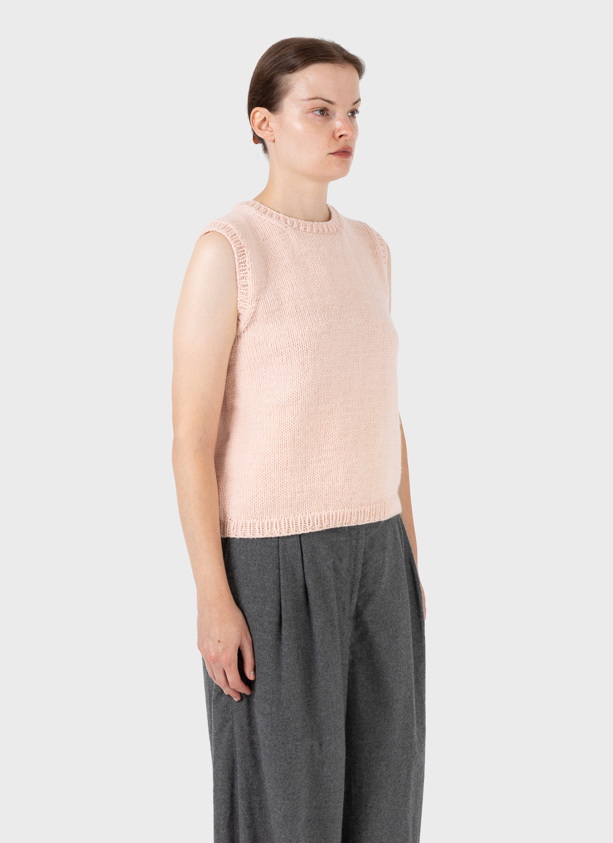 Nitto Pincel Knit Vest Baby Pink