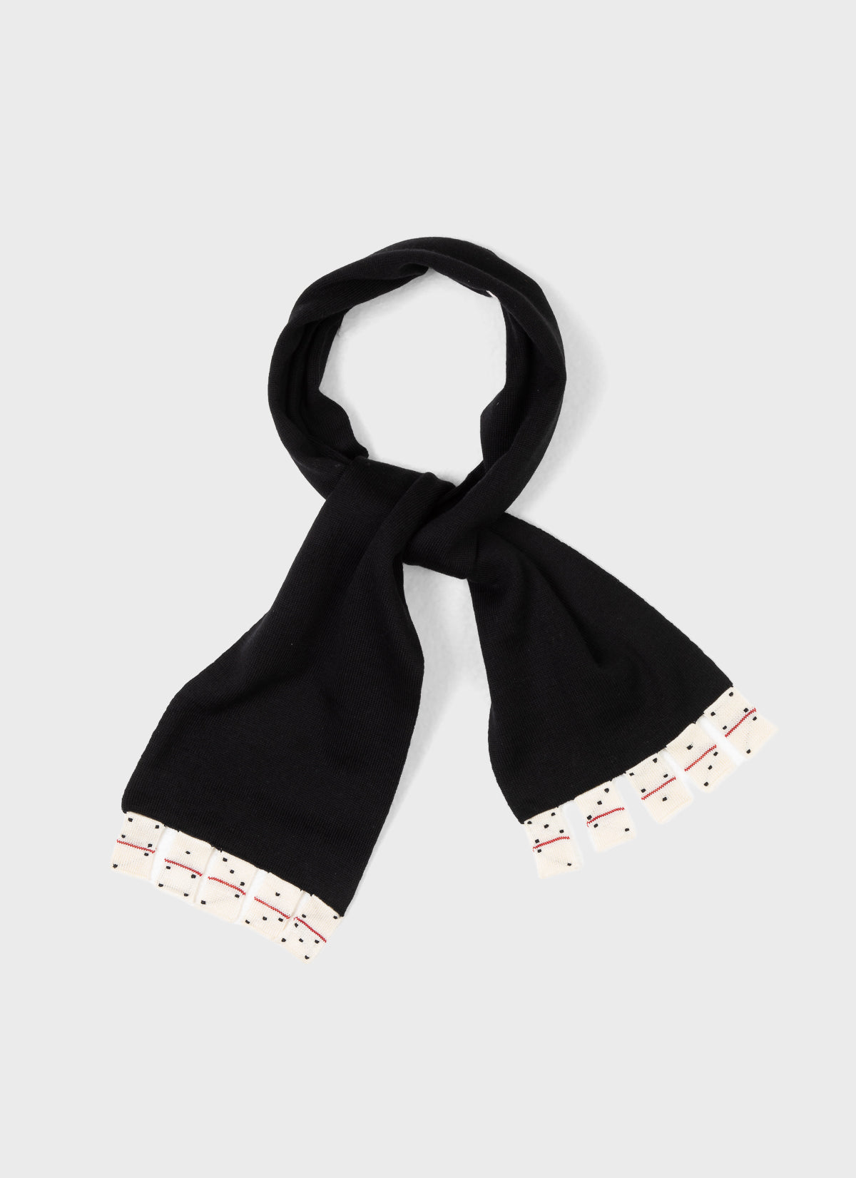 Evelyne De Clercq Zanzara Knit Scarf