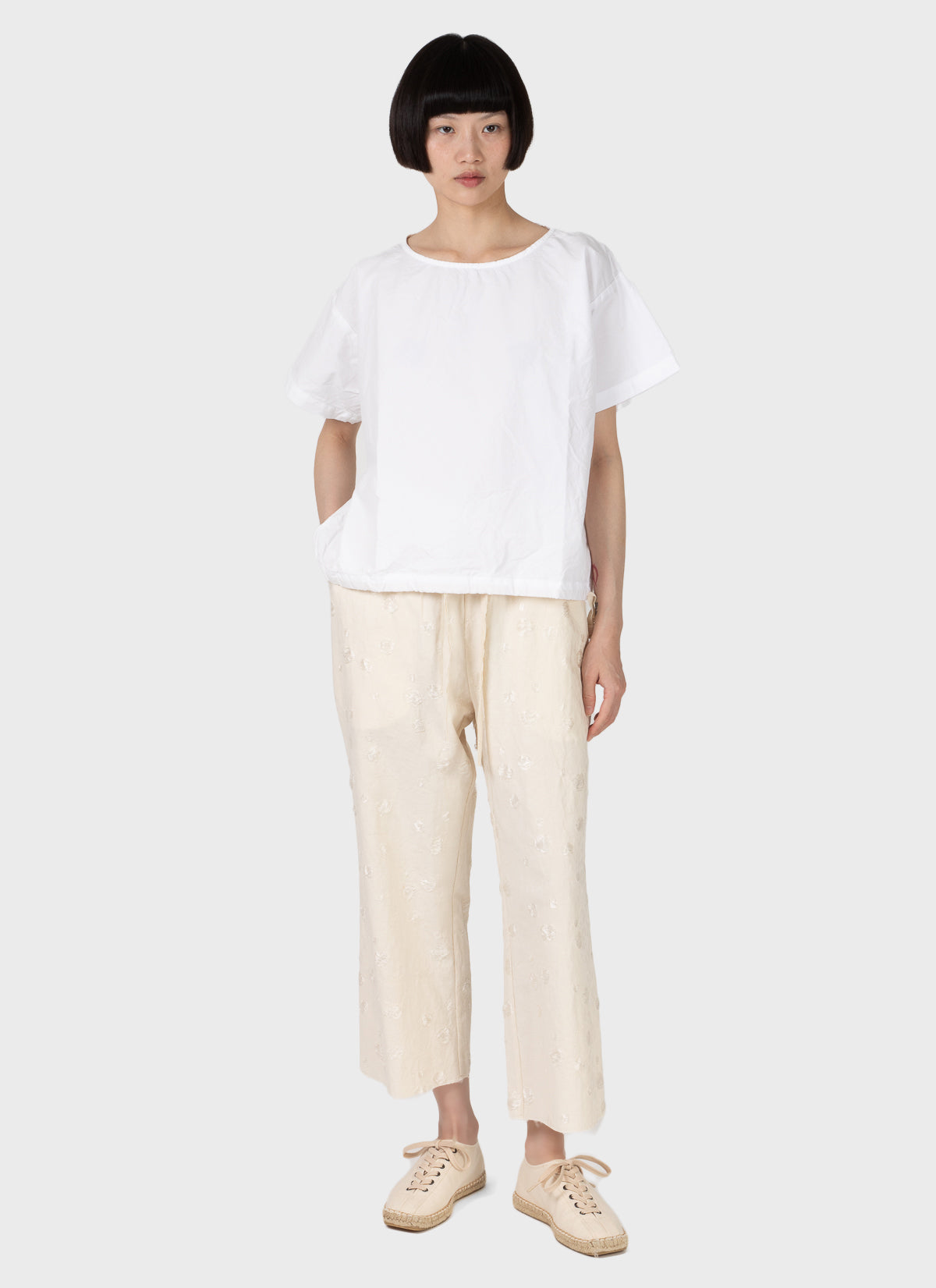 Tahr Raw Hem Trousers