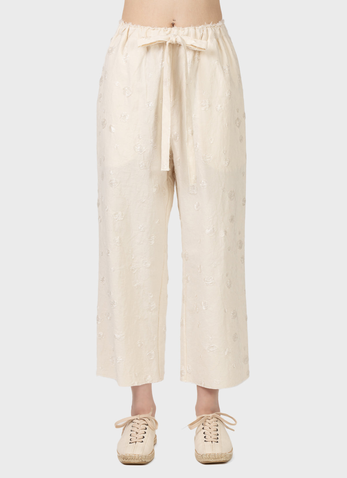 Tahr Raw Hem Trousers