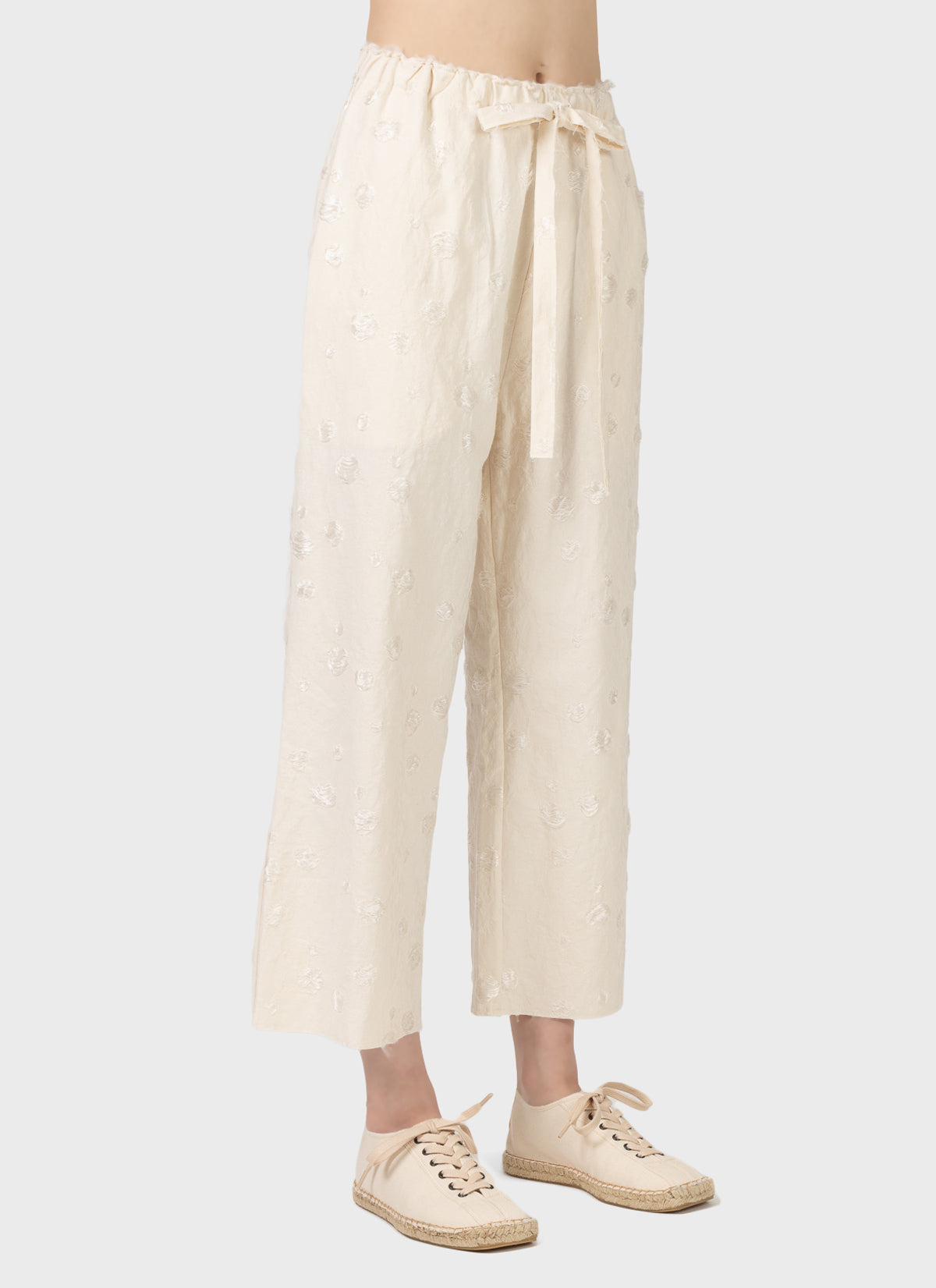 Tahr Raw Hem Trousers