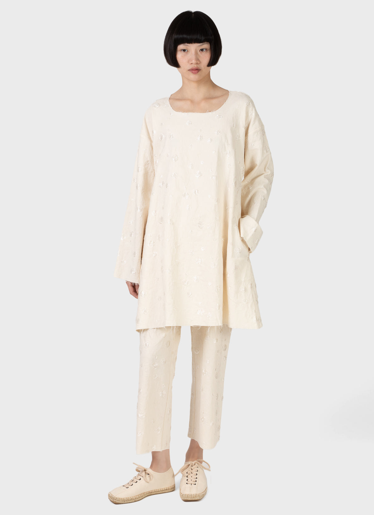 Tahr Raw Edge Tunic