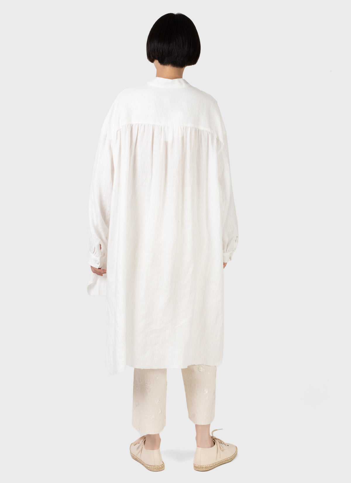 Tahr Pin Tuck Pop Over Shirt