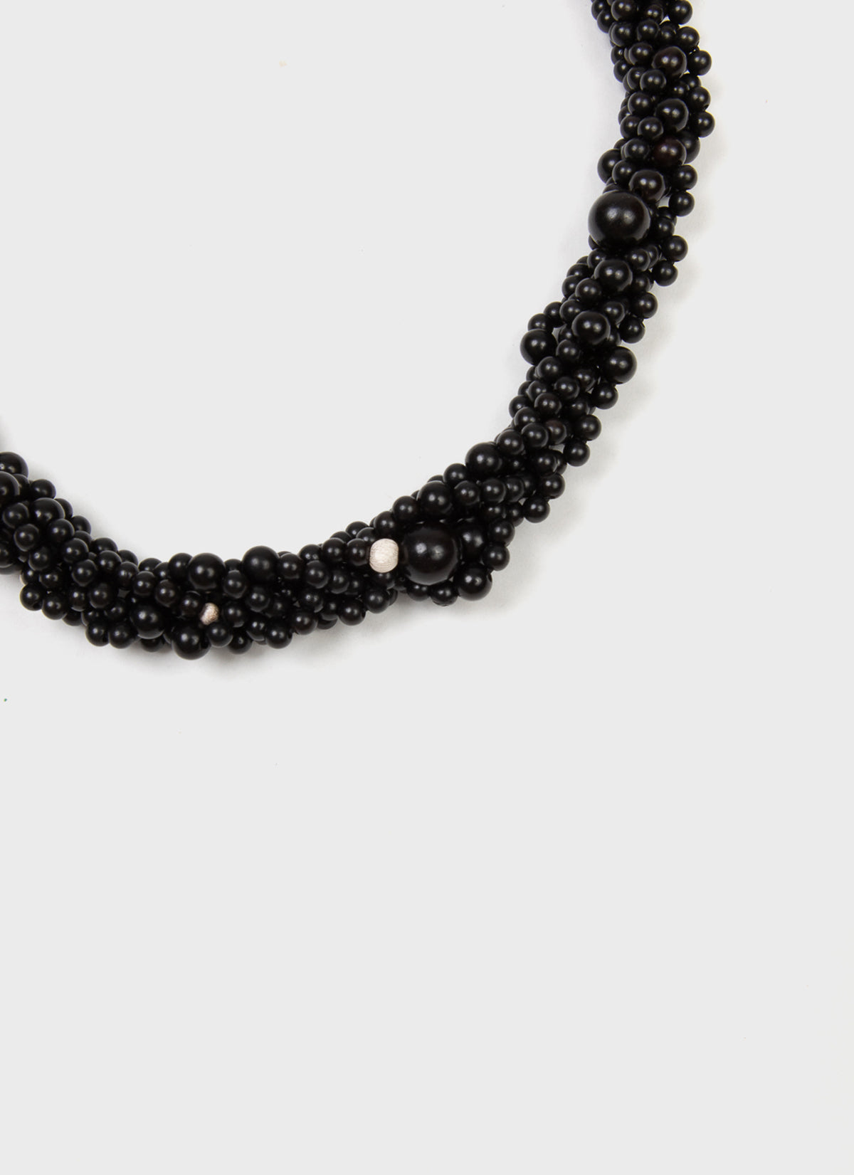 Qiqi Ebony Six Strand Necklace