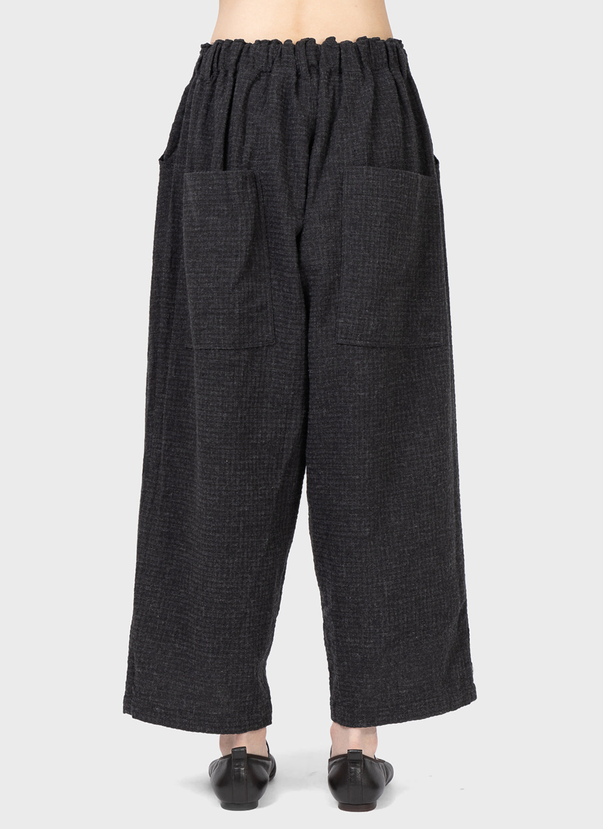 Ichi Antiquités Spring Pants Charcoal