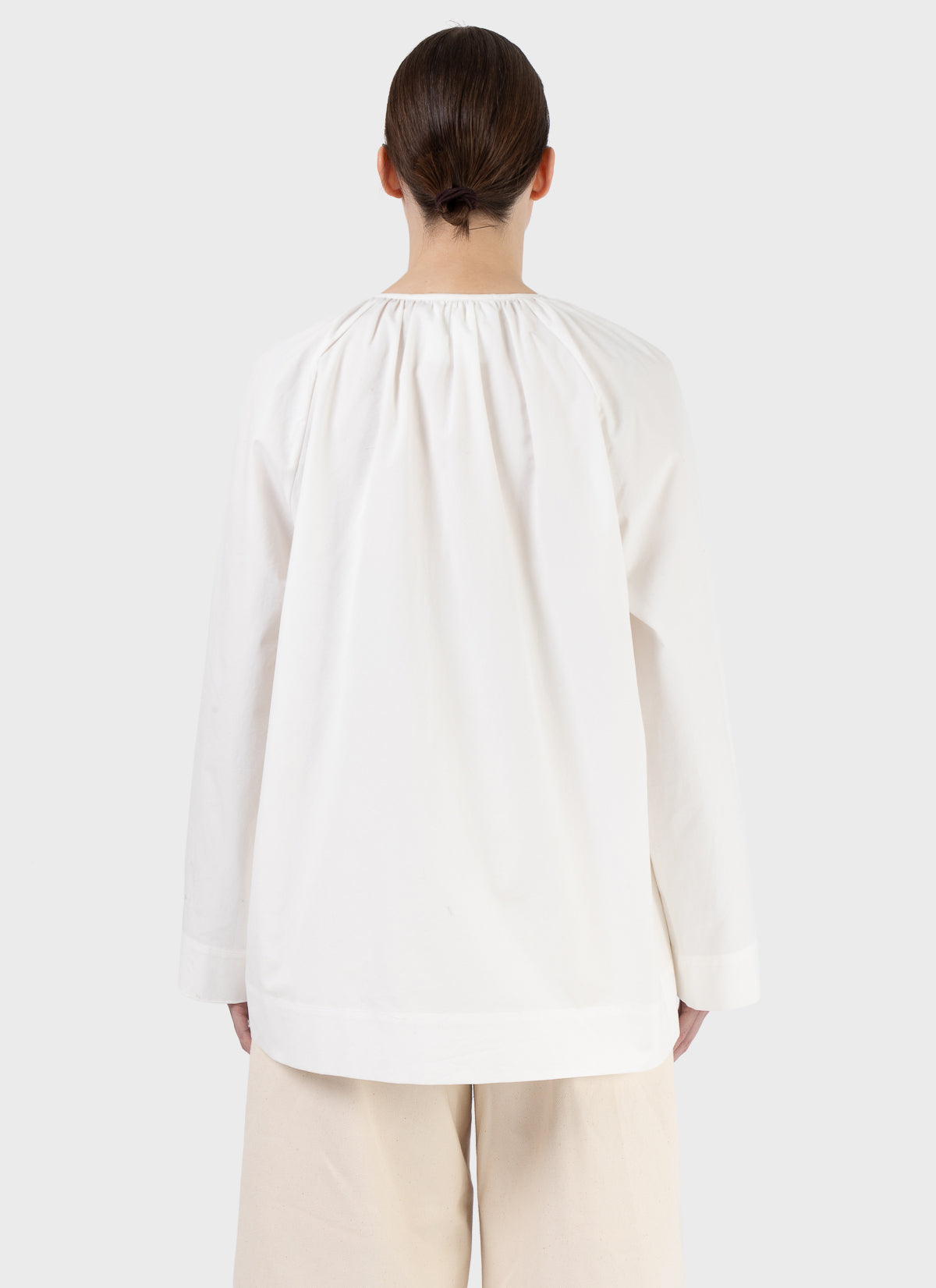 The Backward Vendor Mist Blouse