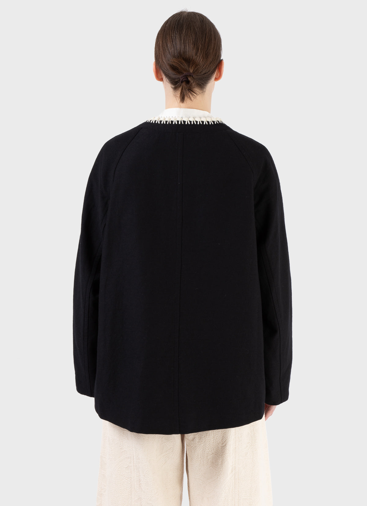 Renli Su Contrast Trim Jacket