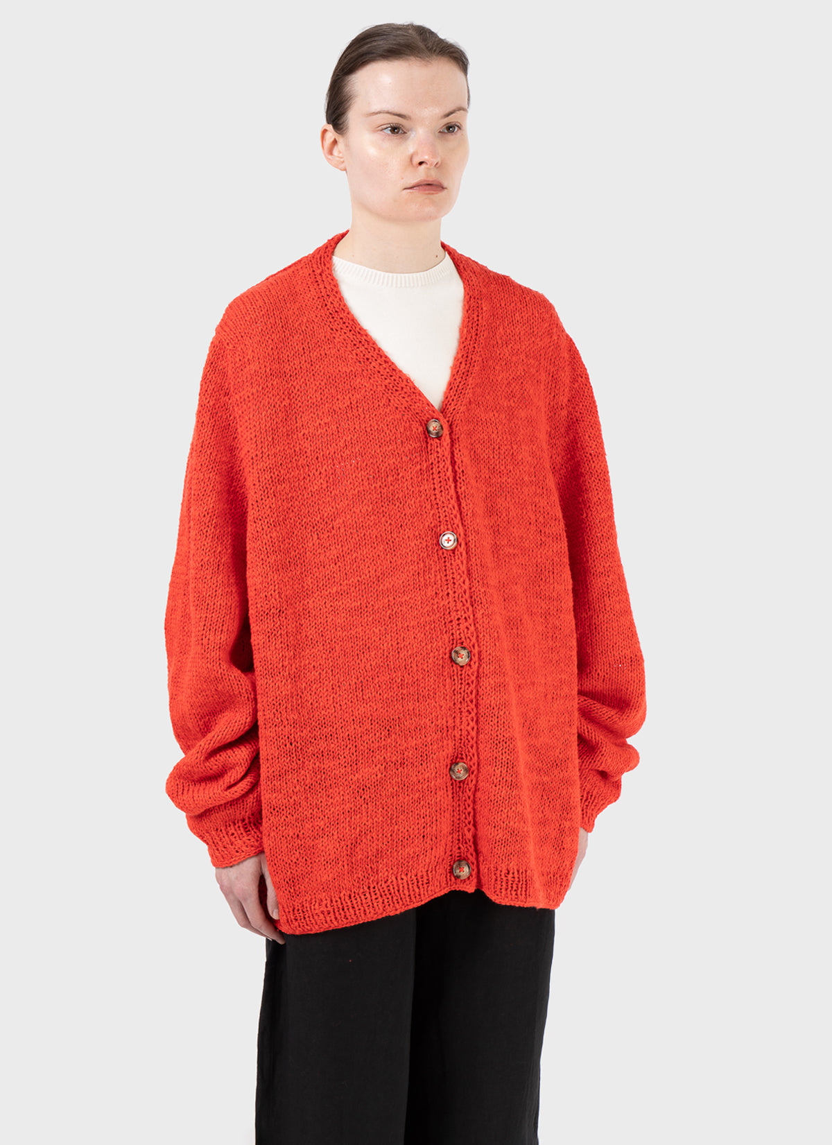 Nitto Nino Cardigan Coral