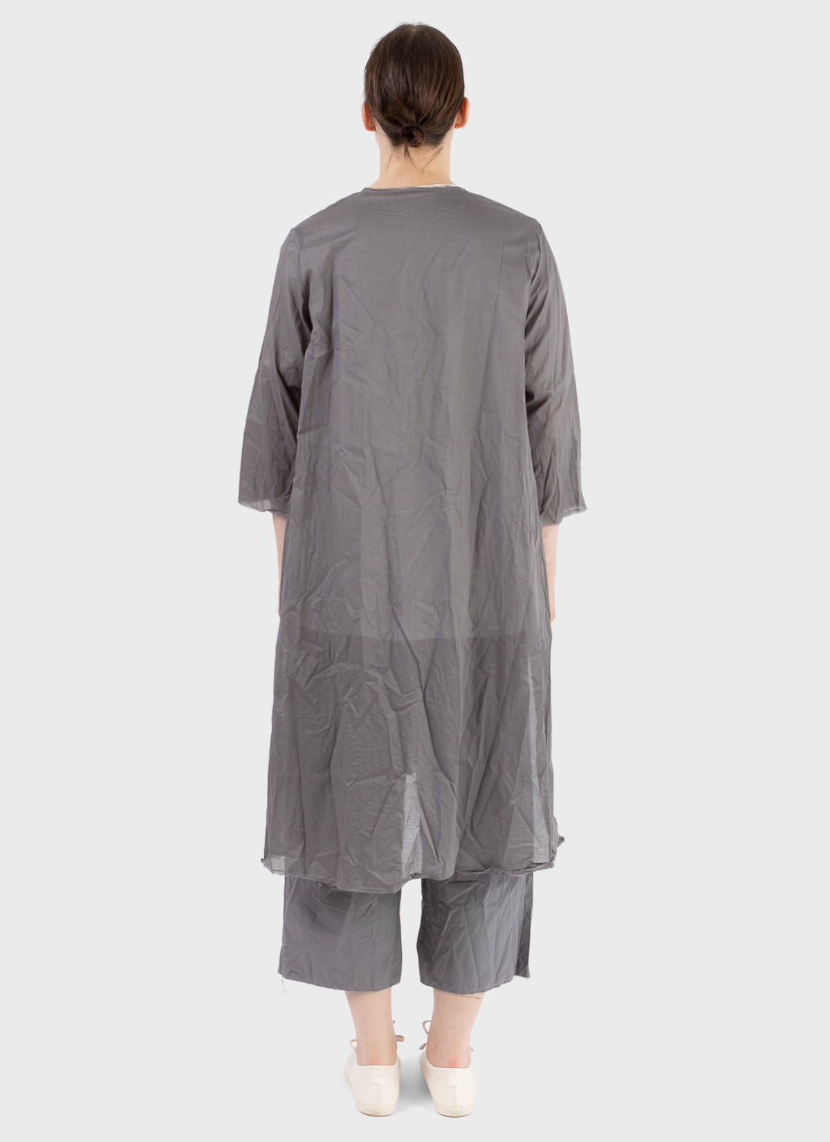 Scha Open Front 3/4 Sleeve Tunic