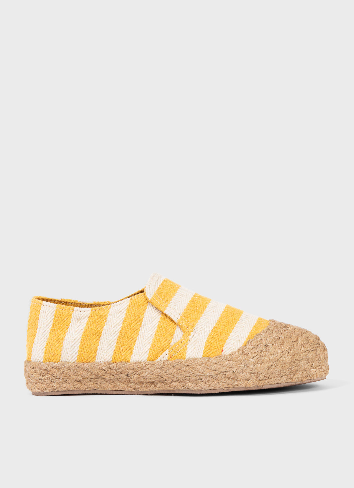 Wataru Classic Espadrilles Stripe Mustard