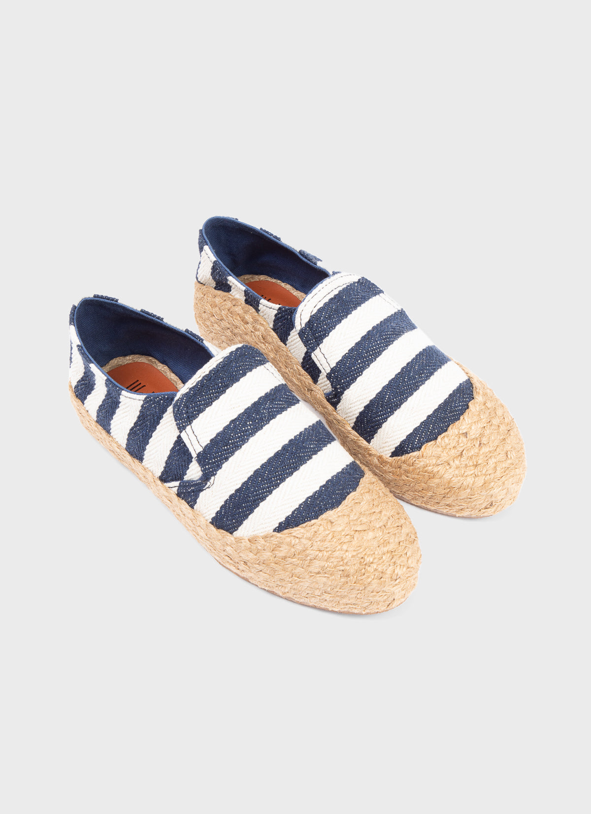 Wataru Classic Espadrilles Stripe Navy