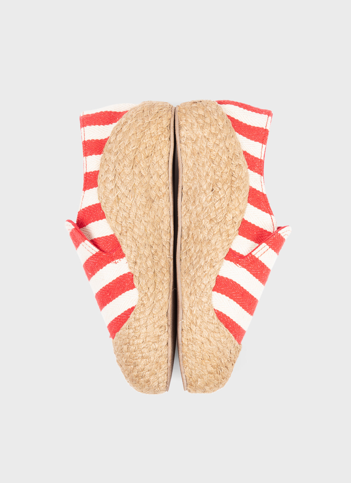 Wataru Classic Espadrilles Stripe Red