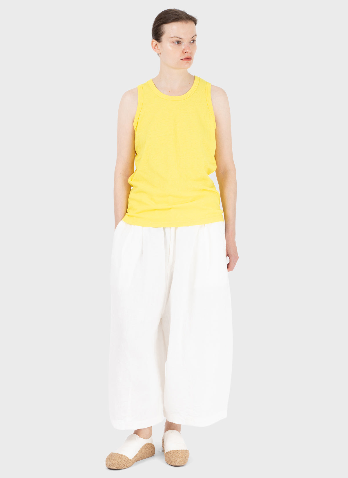 Ichi Antiquités Tank Top Yellow