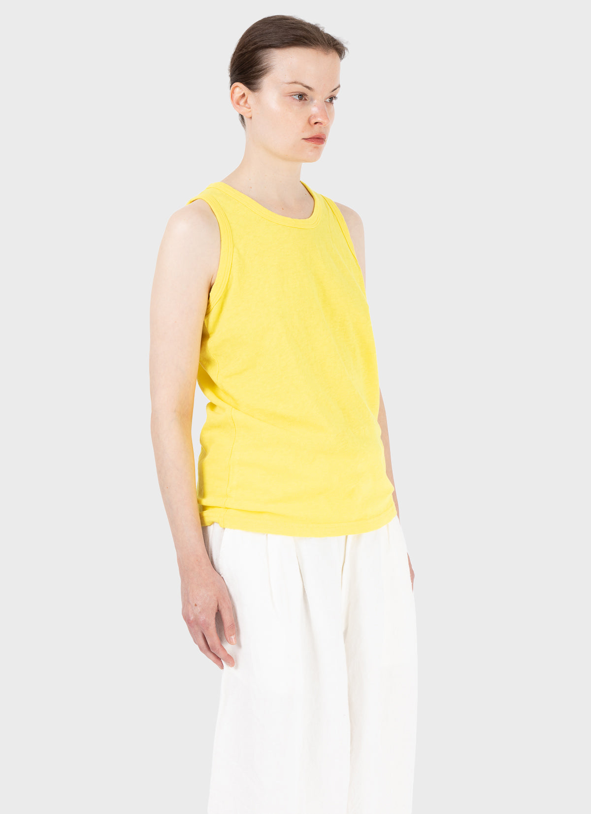 Ichi Antiquités Tank Top Yellow
