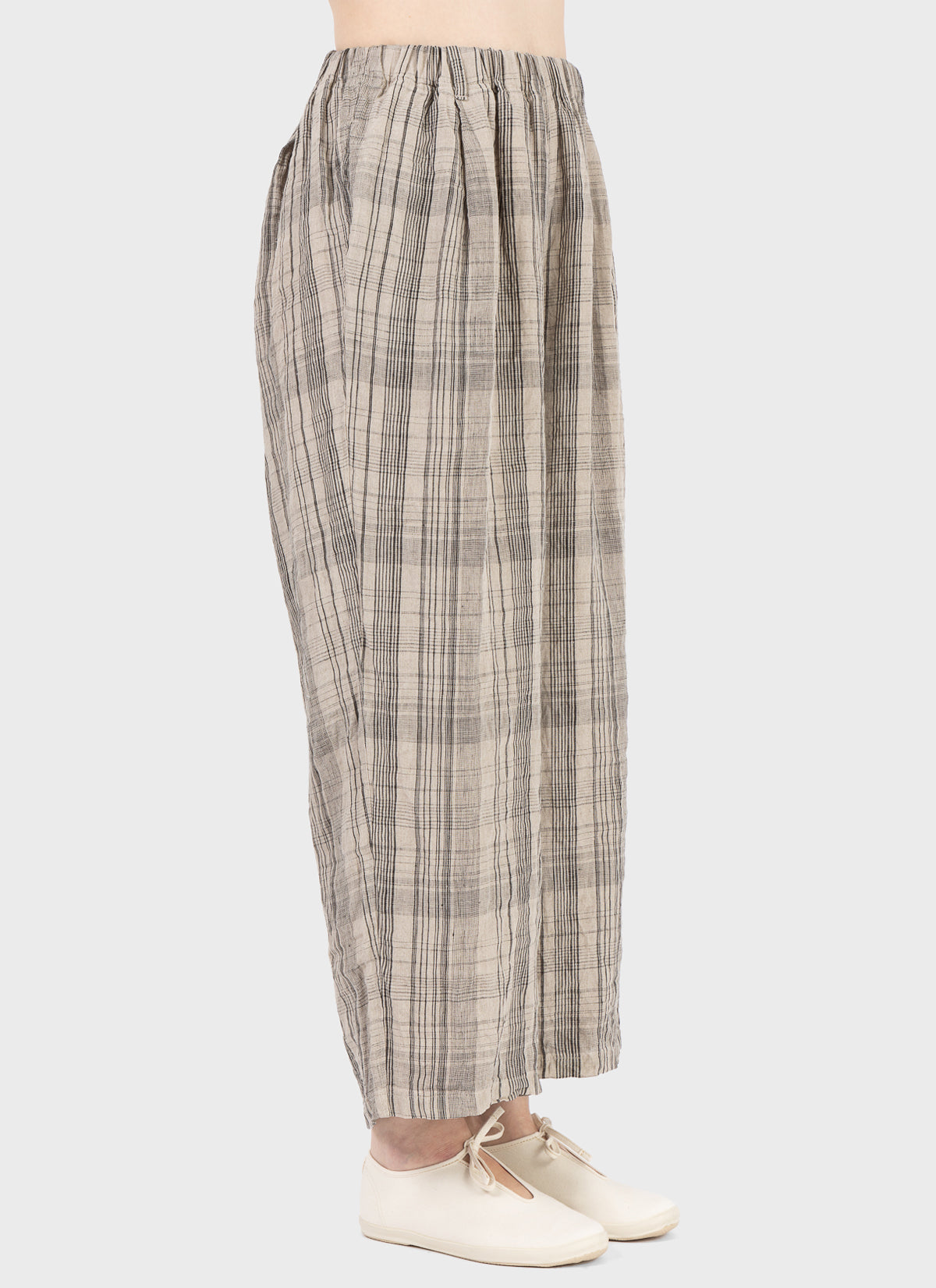 Ichi Antiquités Check Pants