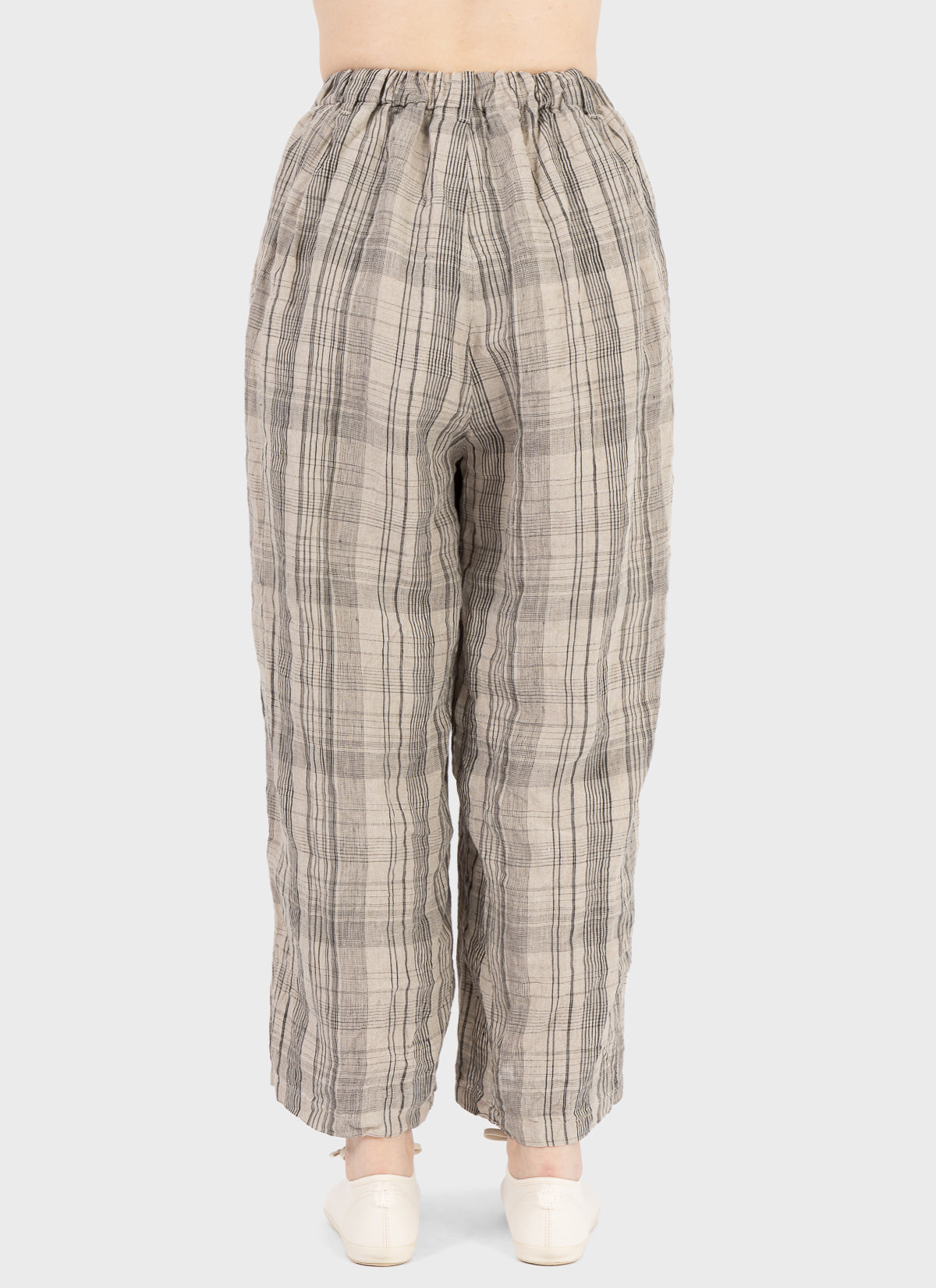 Ichi Antiquités Check Pants