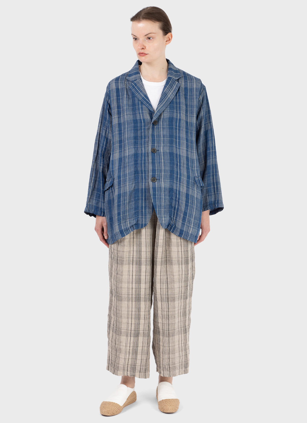 Ichi Antiquités Check Jacket