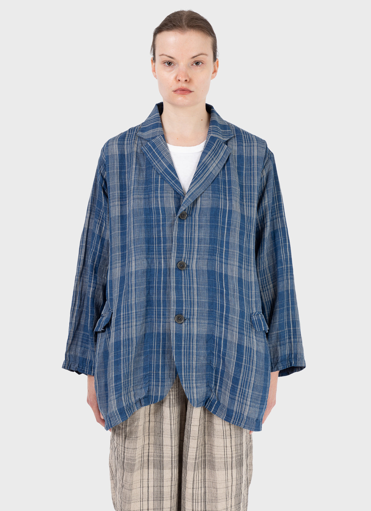 Ichi Antiquités Check Jacket