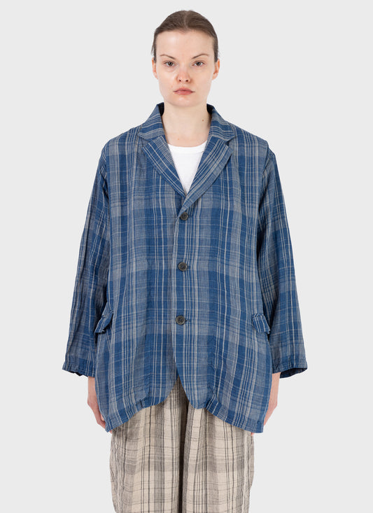 Ichi Antiquités Check Jacket