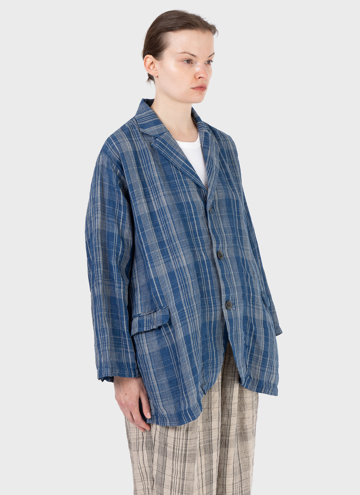 Ichi Antiquités Check Jacket