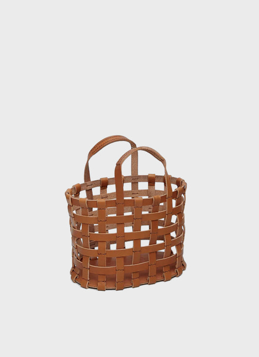 Eatable Basket Bag M Camel