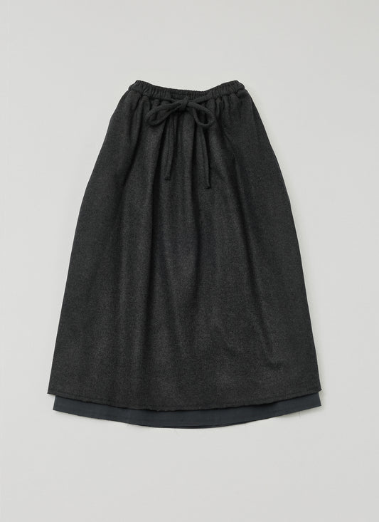 Tahr Layered Knit Skirt