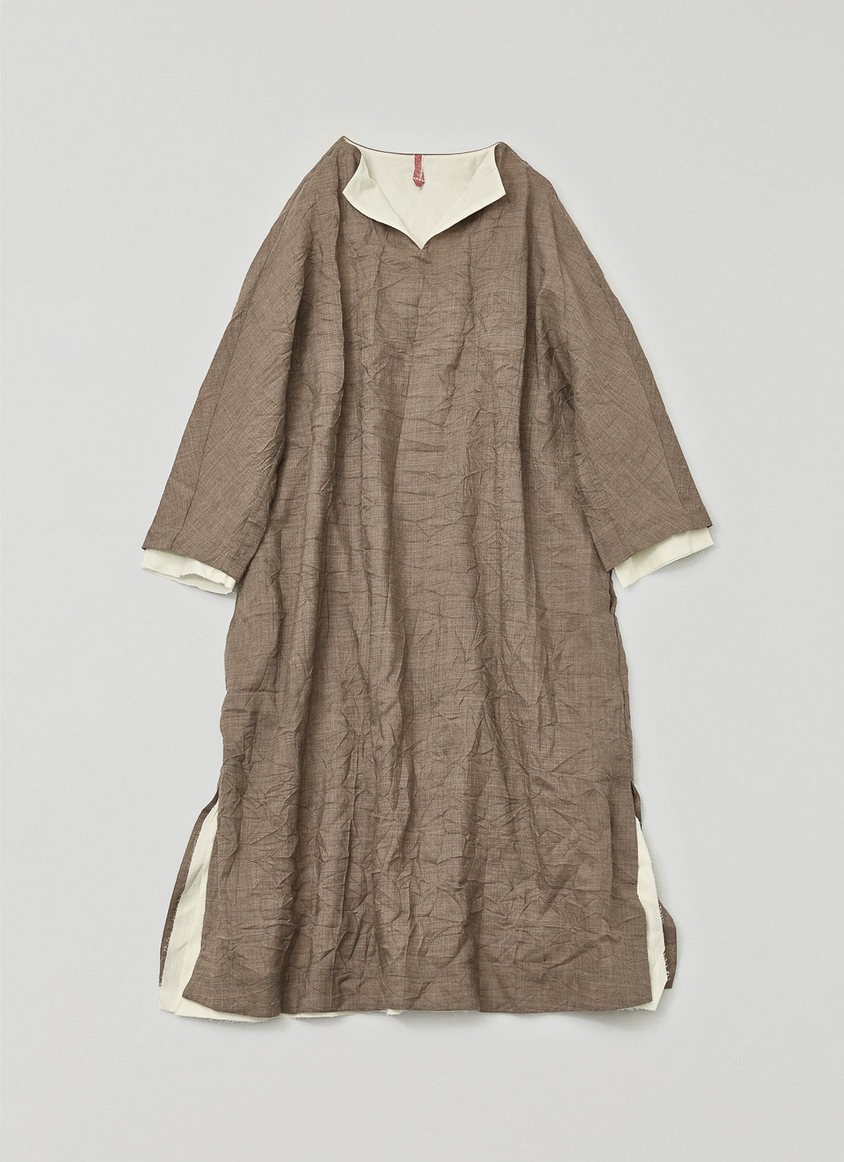 Tahr Slit Neck Dress