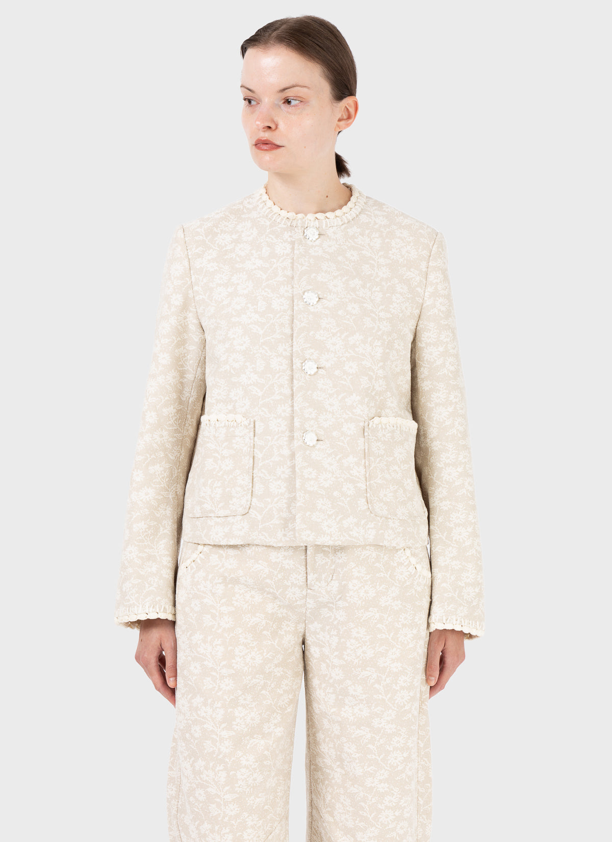 Renli Su Floral Motif Jacket