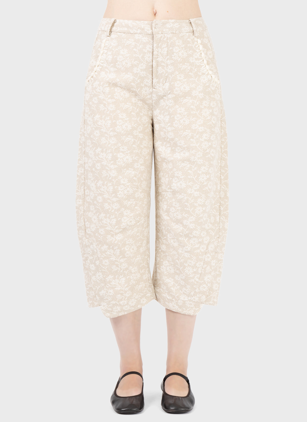 Renli Su Floral Motif Trousers