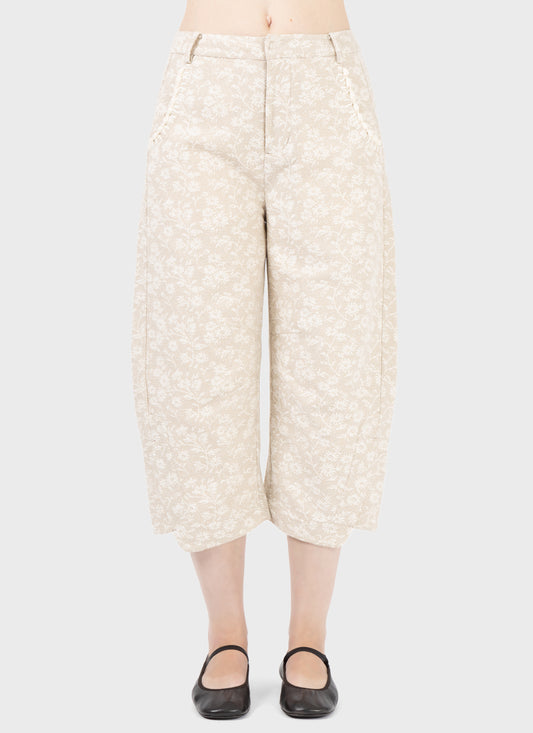 Renli Su Floral Motif Trousers