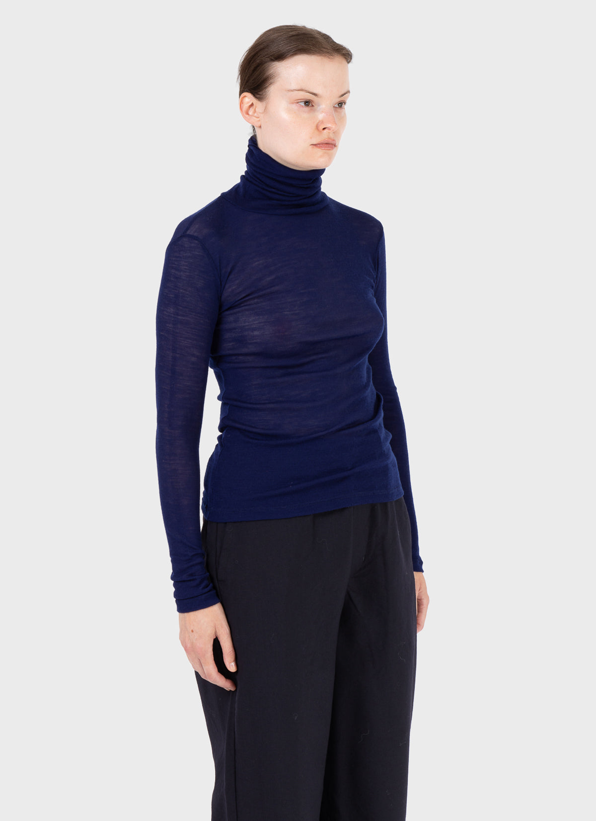 Sono Roberta Knit Rollneck Indigo