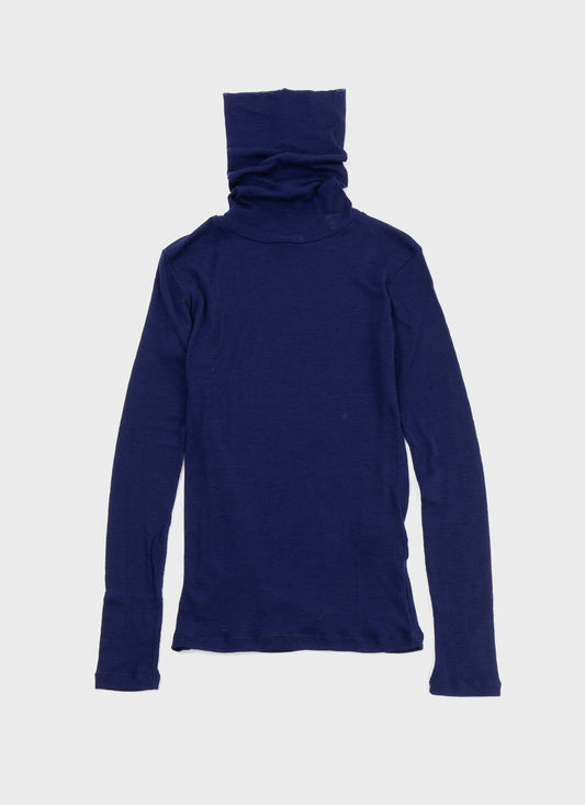 Sono Roberta Knit Rollneck Indigo