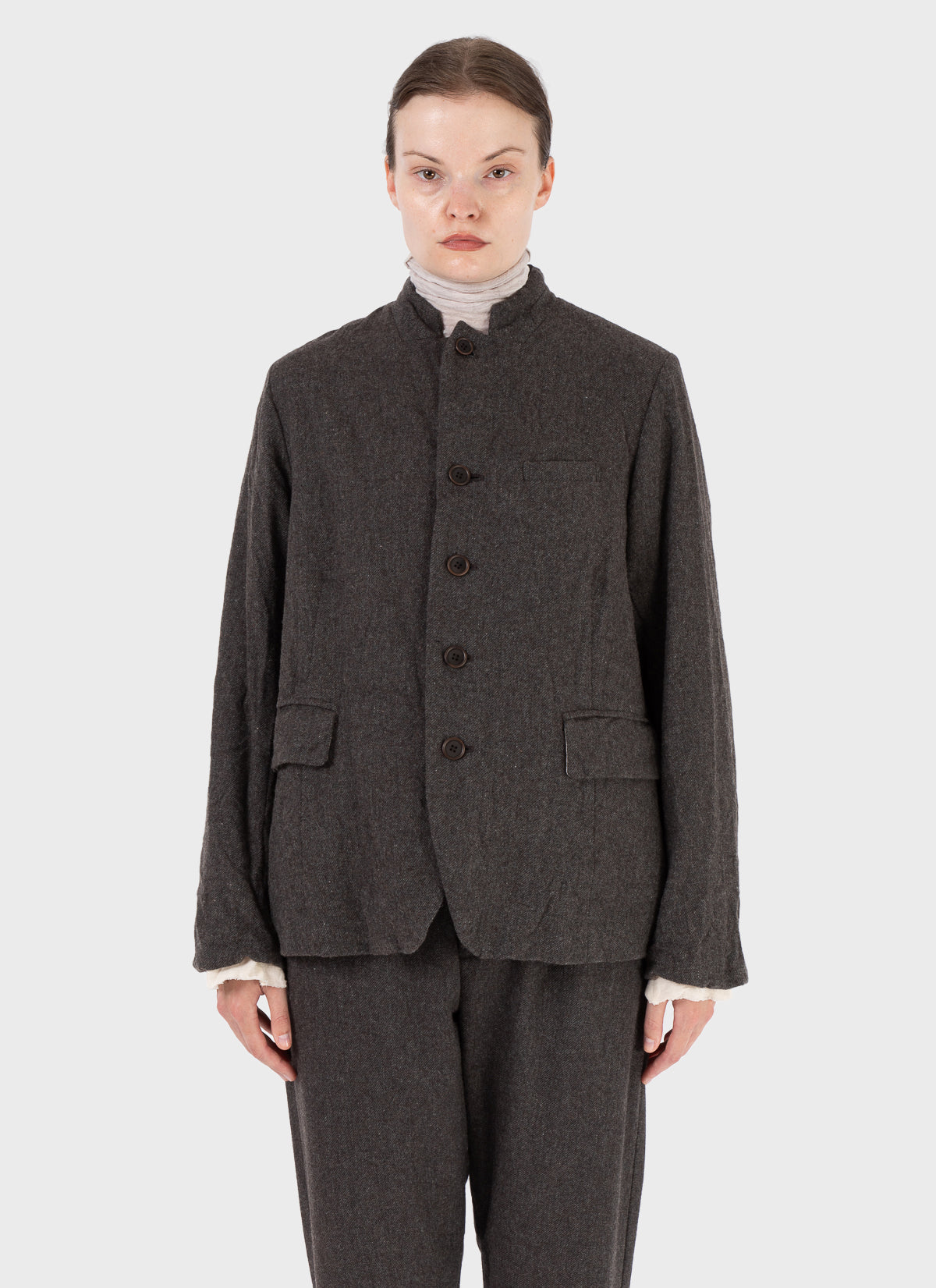 Pas De Calais Tweed Tailored Jacket