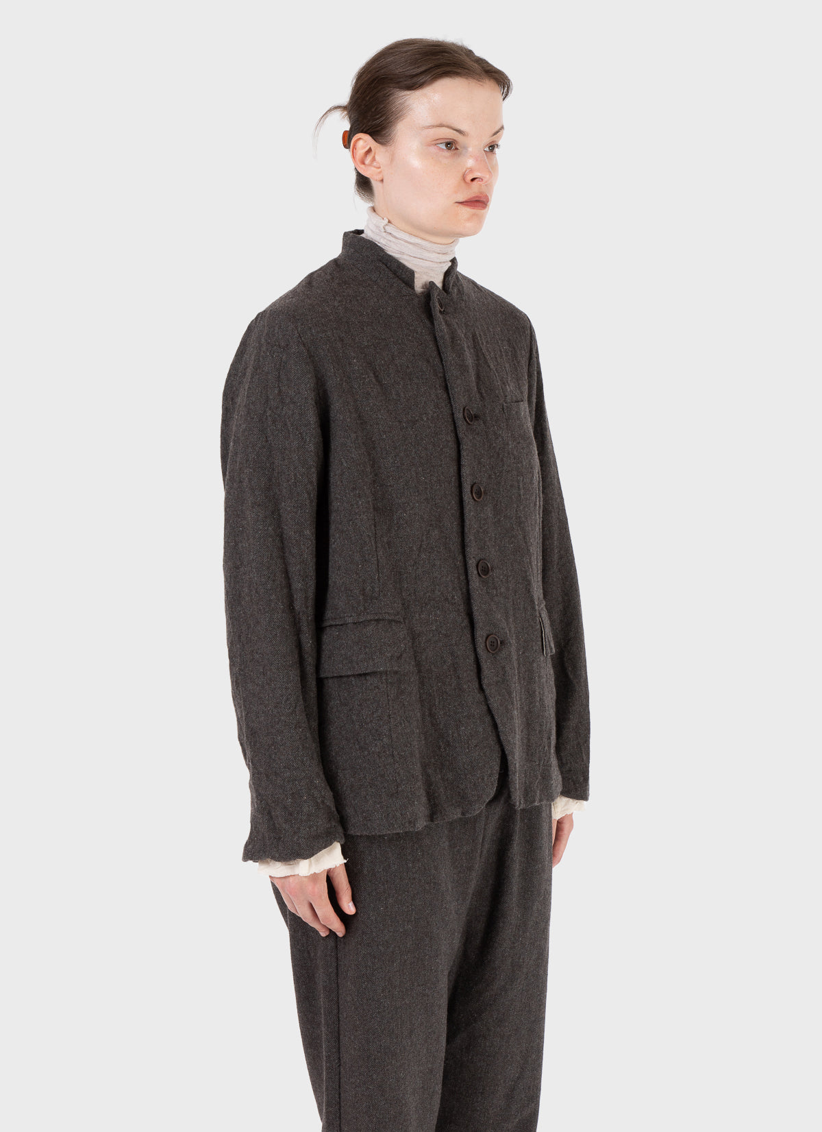 Pas De Calais Tweed Tailored Jacket