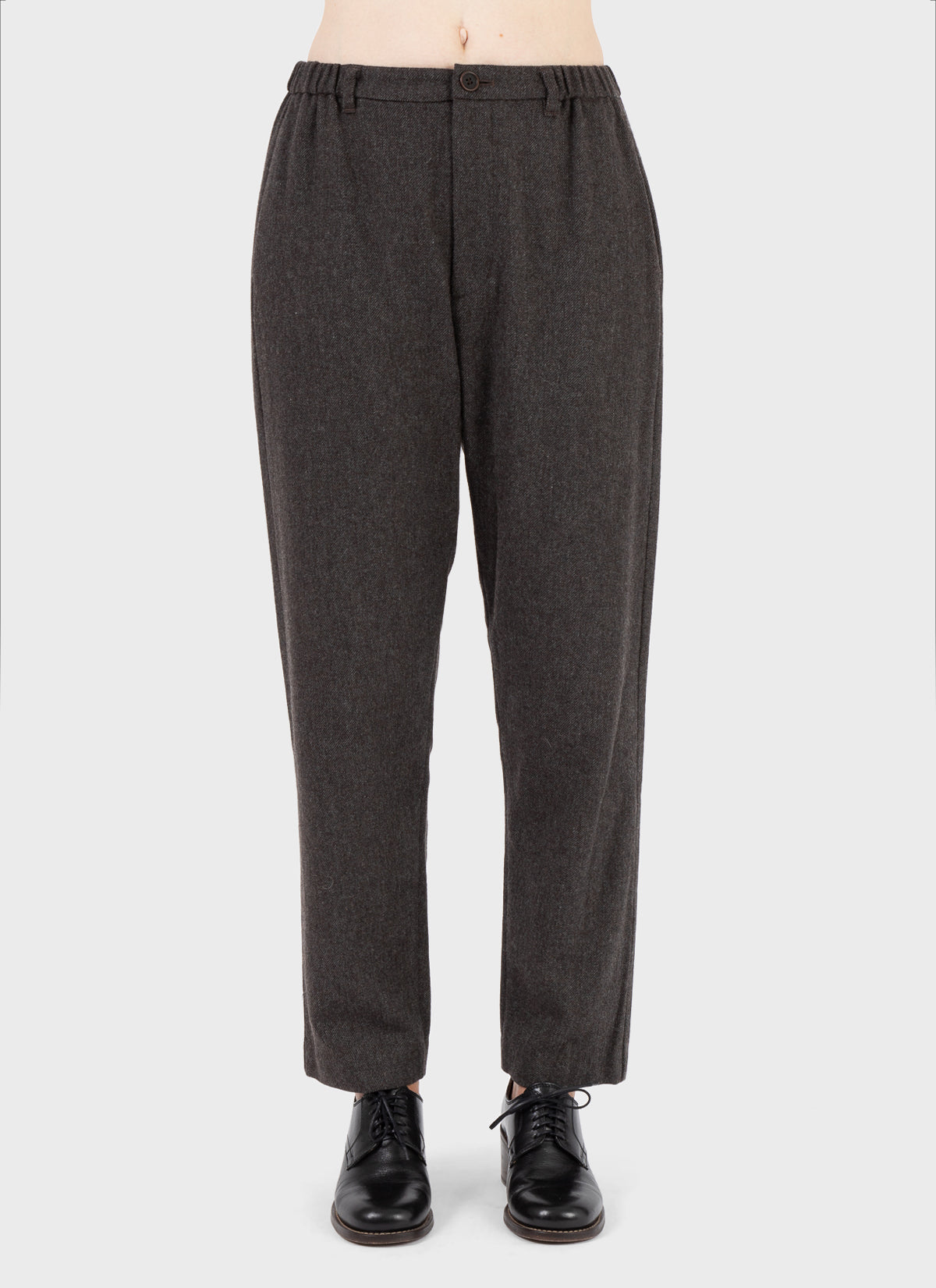 Pas De Calais Tweed Tapered Pants