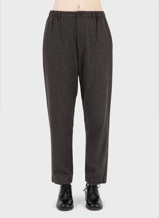 Pas De Calais Tweed Tapered Pants