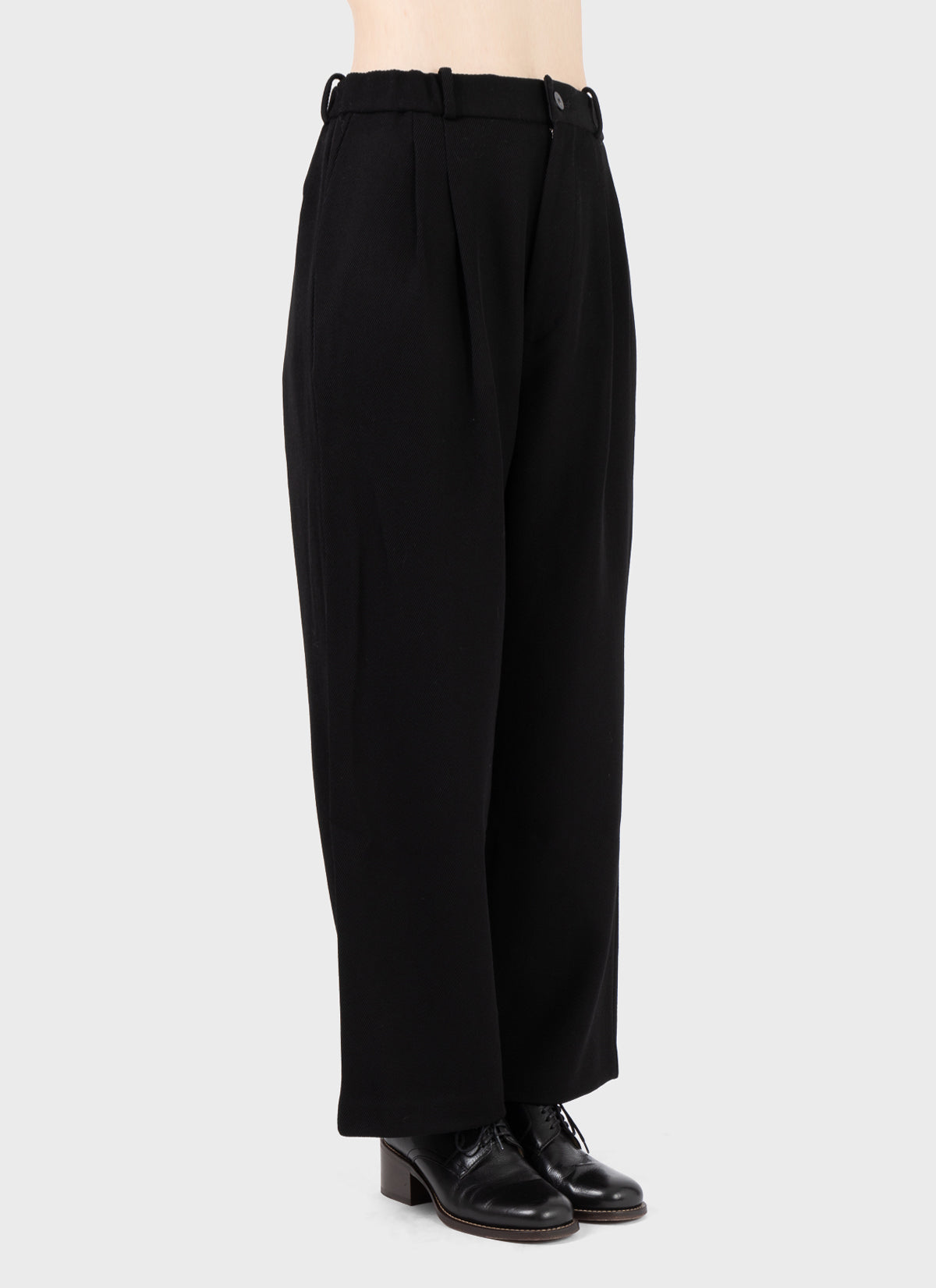 Mittan Twill Wool Trousers