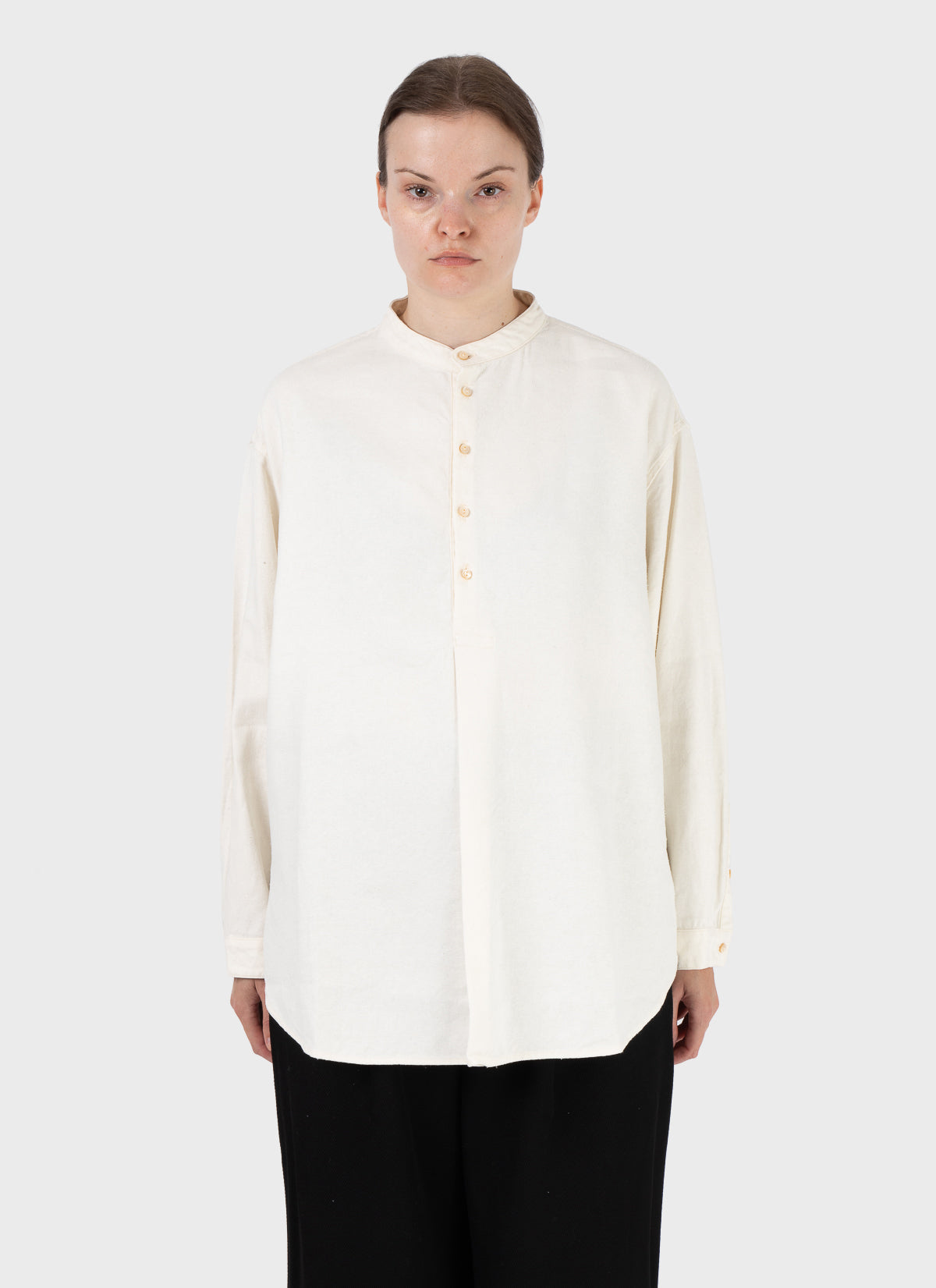 Mittan Silk Blend Pullover Shirt