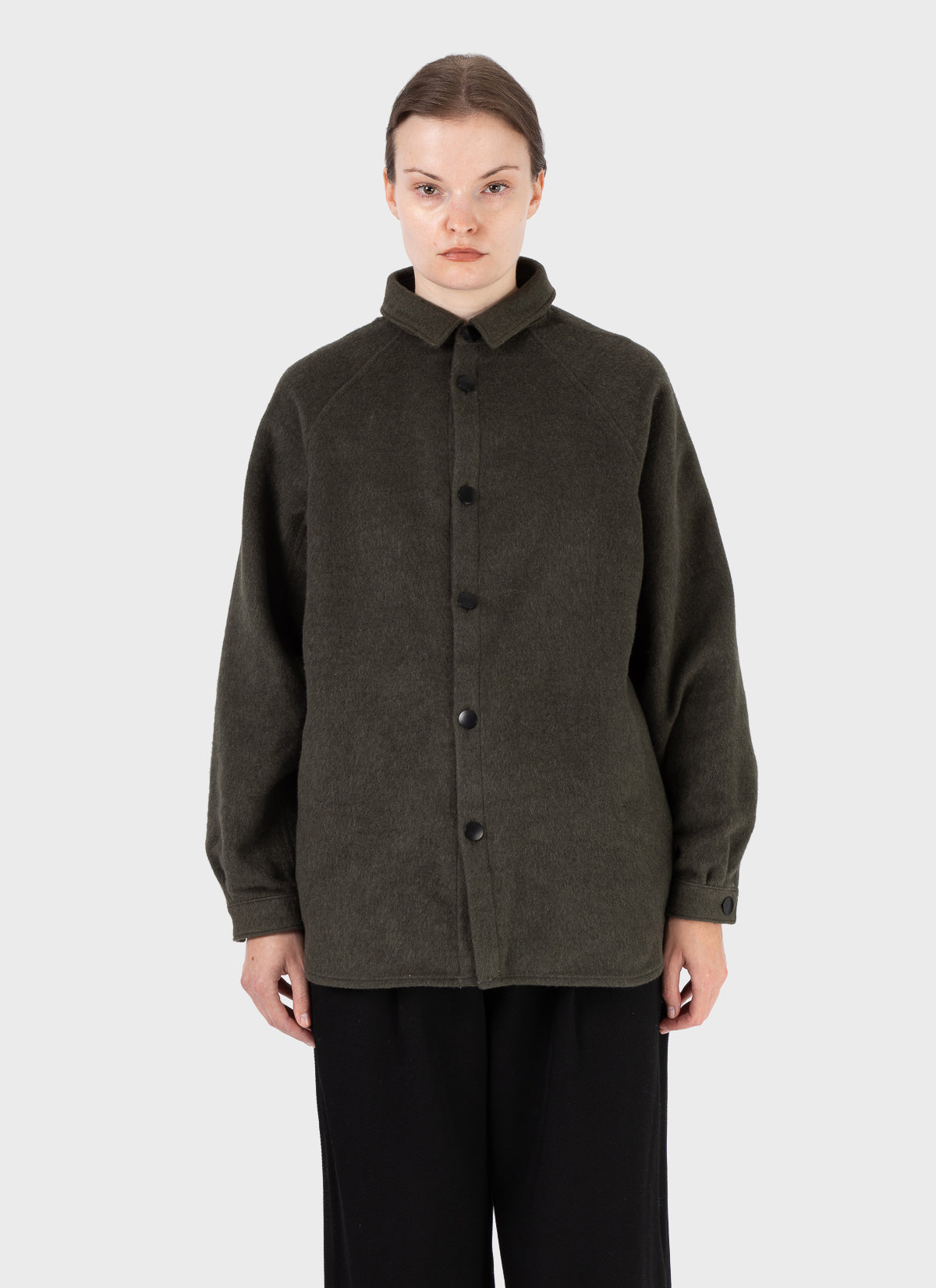 Mittan Raglan Sleeve Shacket