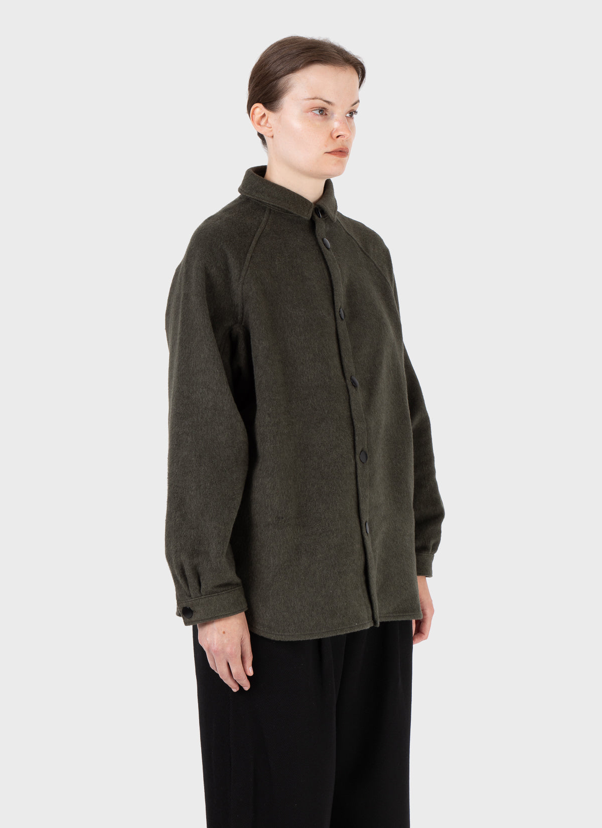Mittan Raglan Sleeve Shacket