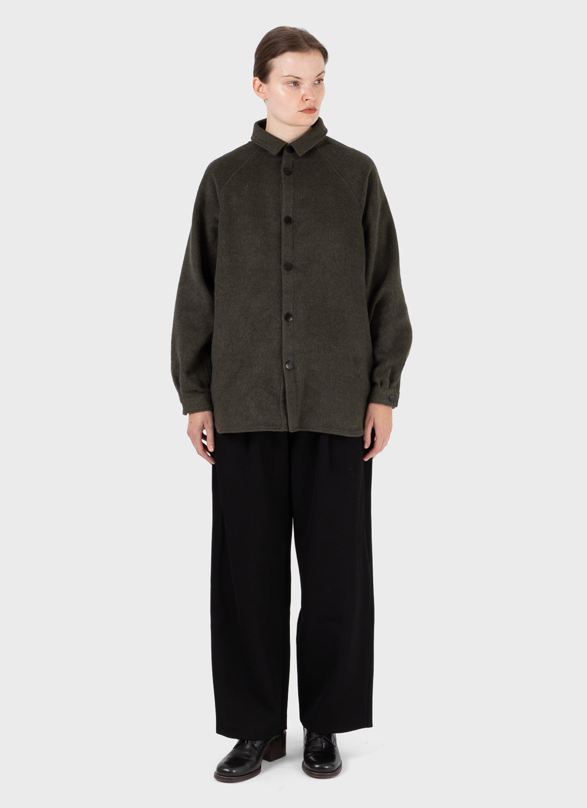 Mittan Raglan Sleeve Shacket
