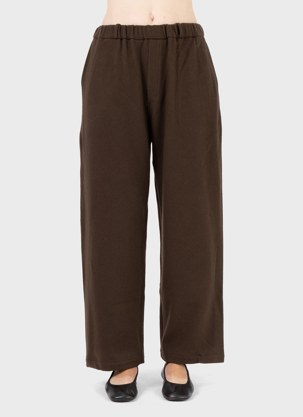Mittan Wool Mossa Wide Trousers